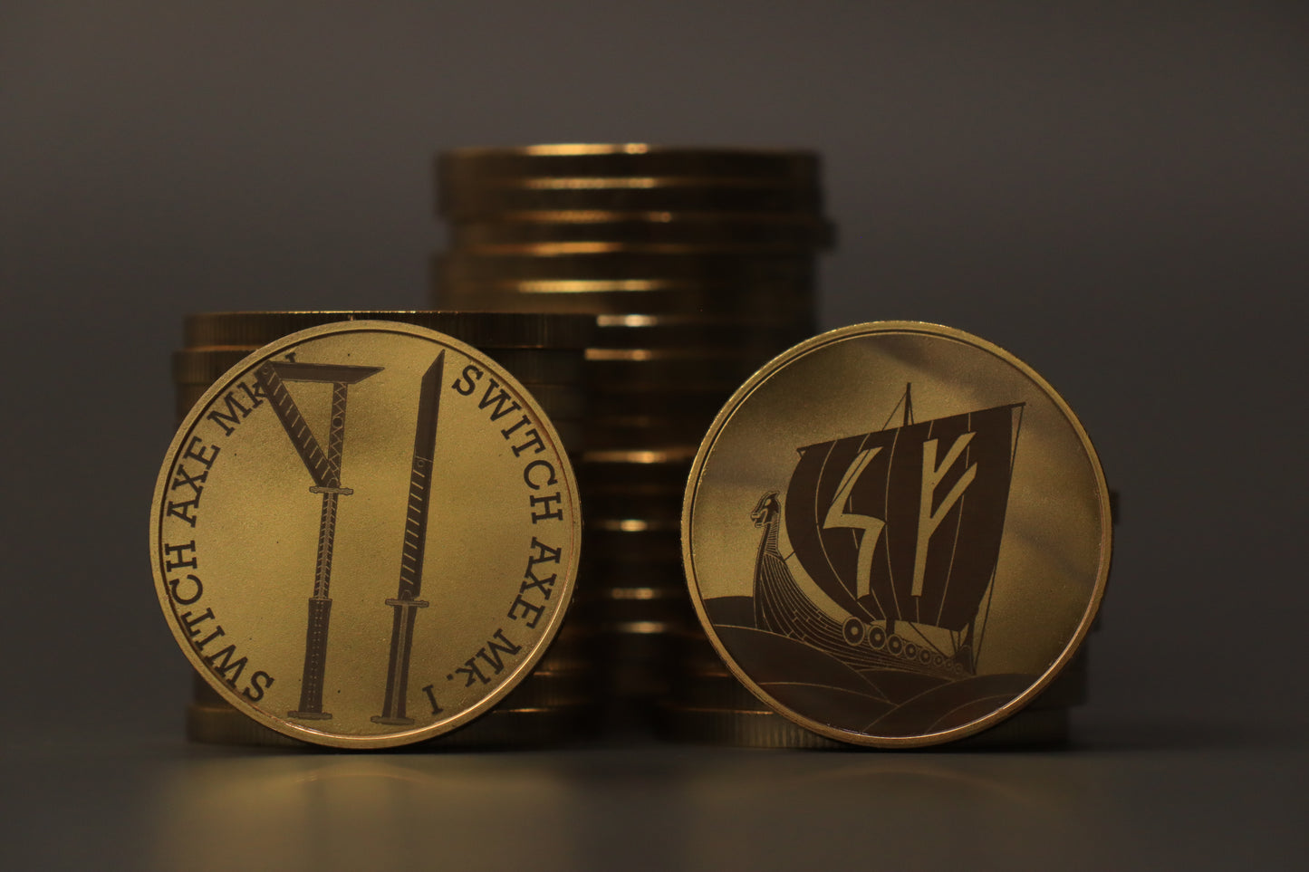 Switch Axe Challenge Coin