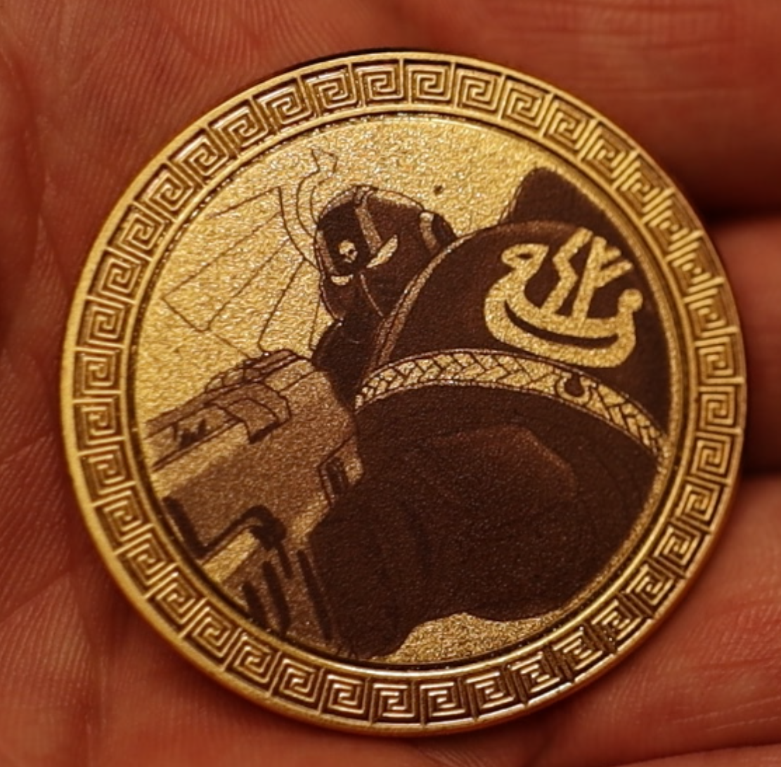 Thunder Hammer Challenge Coin