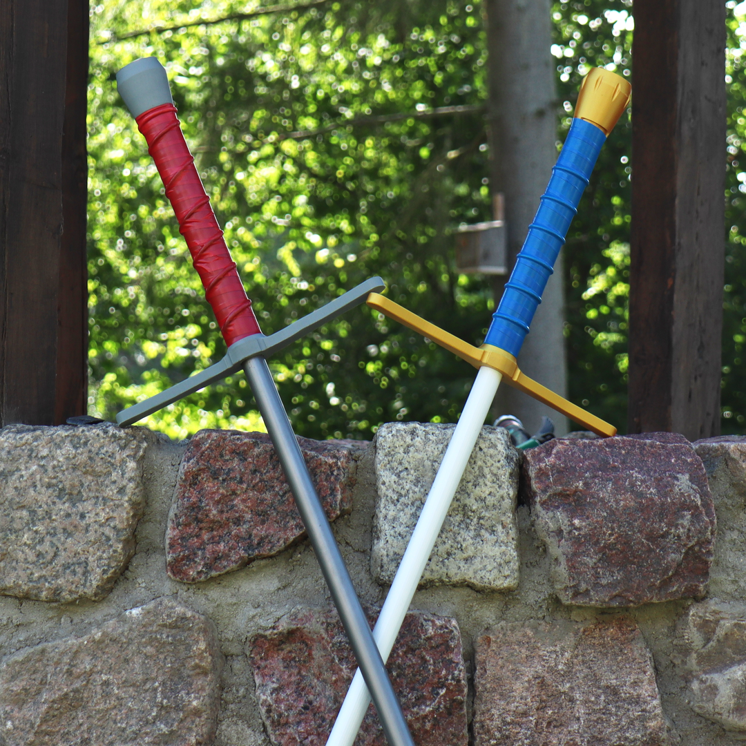 Longsword Broom Handle - 3D Printing Files